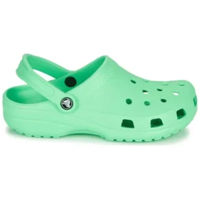 Pantufas desportivas clássicas de salto baixo para atividades ao ar livre, verdes