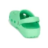 Pantufas desportivas clássicas de salto baixo para atividades ao ar livre, verdes
