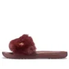 Pantufas em Vermelho Vinho