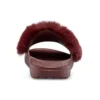 Pantufas em Vermelho Vinho