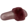 Pantufas em Vermelho Vinho