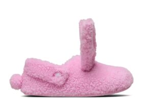 Pantufas femininas Classic Cozzzy Bunny «Pink Tweed»