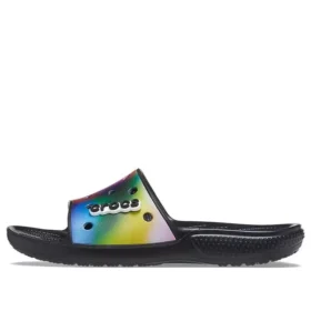 Pantufas unissex coloridas y casuales, multicoloridas y negras