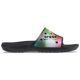 Pantufas unissex coloridas y casuales, multicoloridas y negras