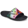 Pantufas unissex coloridas y casuales, multicoloridas y negras