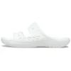 Pantufas unissexo casuais de moda, brancas