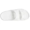 Pantufas unissexo casuais de moda, brancas