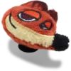 Pele de peluche do Nick Wilde da Disney Zootopia 2 — Berloques para sapatos
