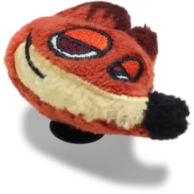 Pele de peluche do Nick Wilde da Disney Zootopia 2 — Berloques para sapatos