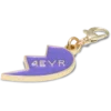 Pingente «BFF» com glitter roxo para o lado direito dos berloques para sapatos Jibbitz Pingente «BFF» com glitter roxo para o lado direito dos berloques para sapatos Jibbitz