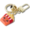 Pingente de bolsa em forma de balde de pipocas Pingente de bolsa em forma de balde de pipocas
