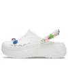 Platform Clogs Baya Midsummer «White Pink»