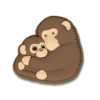 Punch, o Macaco, e os Amigos – Berloques Jibbitz para sapatos Punch, o Macaco, e os Amigos – Berloques Jibbitz para sapatos