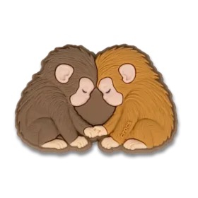 Punch the Monkey and His Bestie – Berloques para sapatos Jibbitz