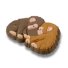 Punch the Monkey and His Bestie – Berloques para sapatos Jibbitz Punch the Monkey and His Bestie – Berloques para sapatos Jibbitz