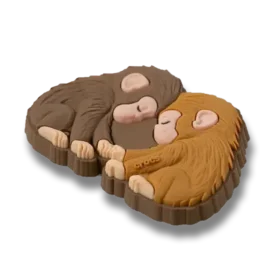 Punch the Monkey and His Bestie – Berloques para sapatos Jibbitz
