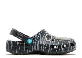 Ron English x Classic Clog Kids «Party Animals – Zebra Black»