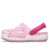 Sabocetas com logótipo Crocband «Pink White»