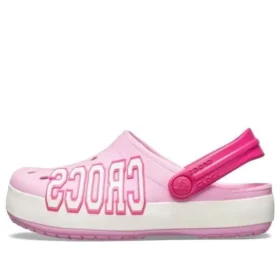 Sabocetas com logótipo Crocband «Pink White»