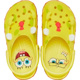 Sabocete Classic Clog do Bob Esponja