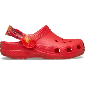 Sabot Classic Flame Lights com tira traseira para crianças