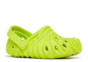 Salehe Bembury x Pollex Clog para crianças pequenas «Slime»