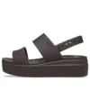 Sandália Brooklyn Croco Low Espresso «Castanho»