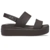 Sandália Brooklyn Croco Low Espresso «Castanho»