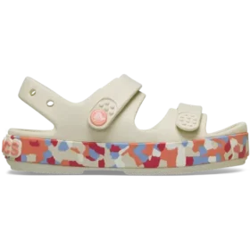 Sandália Crocband™ Cruiser Glow Confetti para crianças