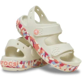 Sandália Crocband™ Cruiser Glow Confetti para crianças.