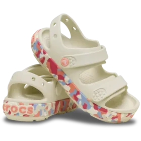 Sandália Crocband™ Cruiser Glow Confetti para crianças