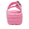 Sandália de plataforma com fivela mergulhada «Pink Lemonade»