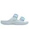 Sandália Saturday com fivela esmaltada «Vapor Ice»