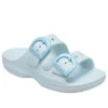 Sandália Saturday com fivela esmaltada «Vapor Ice»