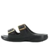Sandália Saturday com fivela metálica «Black»