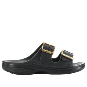 Sandália Saturday com fivela metálica «Black»