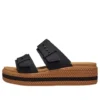 Sandálias Brooklyn Woven Buckle «Preto Castanho»