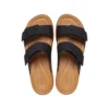 Sandálias Brooklyn Woven Buckle «Preto Castanho»