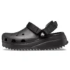Sandálias casuais Classic Hiker unissexo pretas