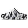 Sandálias clássicas Cozzzy Marbled «Preto Branco»
