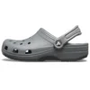 Sandálias clássicas de praia tipo Clogs, cinzentas