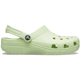 Sandálias Crocs Classic Beach Unissexo Cinza e Verde