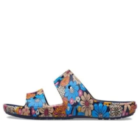 Sandálias Crocs Classic Retro Floral «Blue Multi»