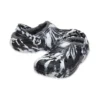Sandálias de exterior Classic Lined Clog «Marbled White Black»