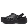 Sandálias de plataforma forradas Baya Lined Clog «Black»