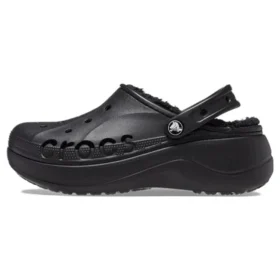 Sandálias de plataforma forradas Baya Lined Clog «Black»