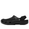 Sandálias de praia Classic Clog, confortáveis e respiráveis, pretas