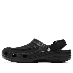 Sandálias de praia Classic Clog, confortáveis e respiráveis, pretas