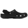 Sandálias de praia Classic Clog, confortáveis e respiráveis, pretas