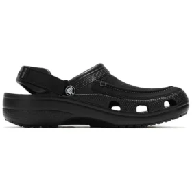 Sandálias de praia Classic Clog, confortáveis e respiráveis, pretas